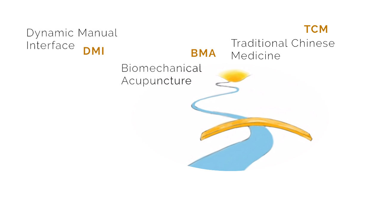 ISM treatment image bridge over a river, represents connections